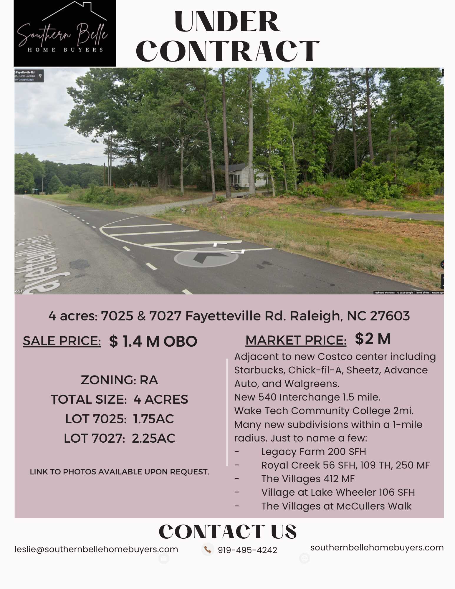 7027 Fayetteville Rd, Raleigh, NC