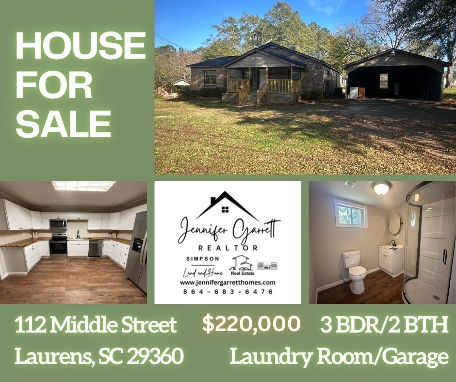 112 Middle Street, Laurens, SC, USA, Laurens, SC
